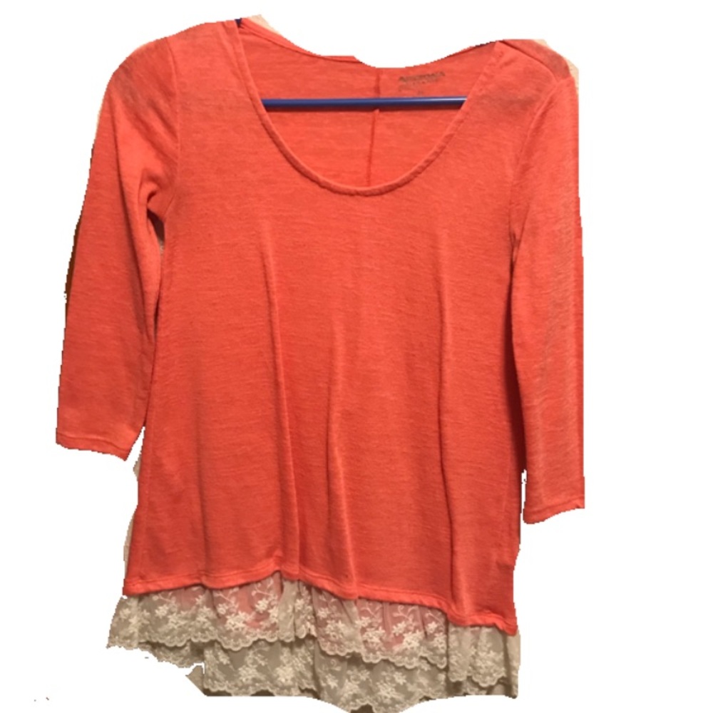 Orange JCP shirt
